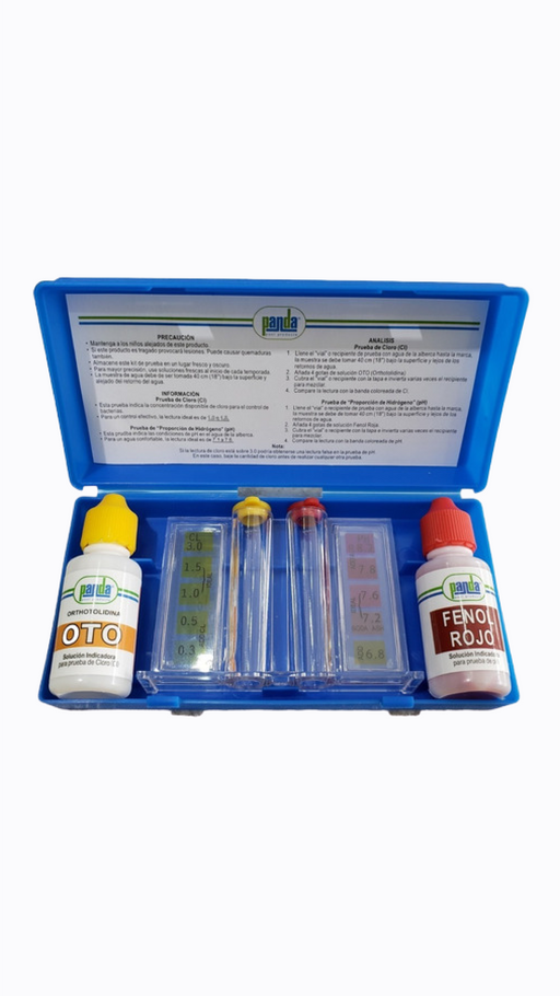 Kit analizador de cloro y ph - Oasis Expres