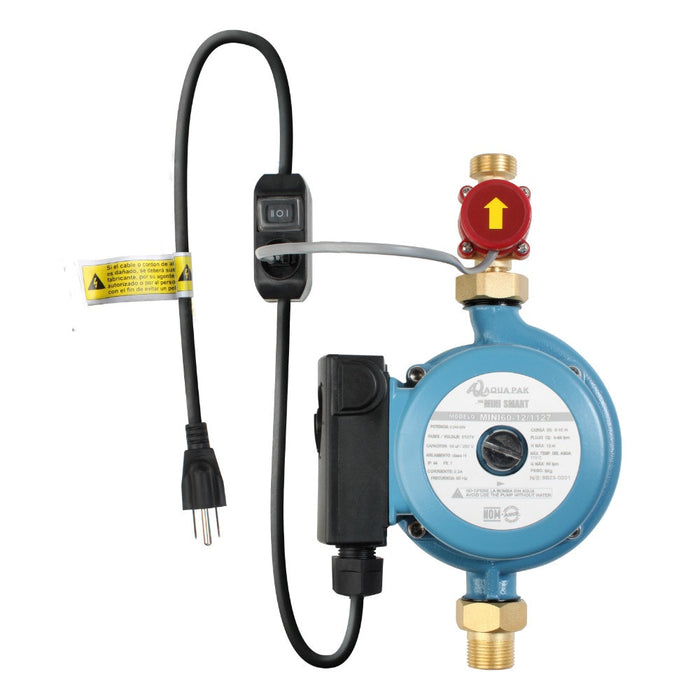 PRESURIZADOR INDIVIDUAL AUTOMÁTICO AQUA PAK SERIE MINI SMART, VELOCIDAD CONSTANTE, 1/3 HP, 1 FASE, 127 VOLTS