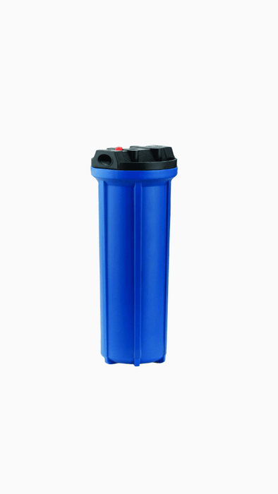 Porta filtro para cartucho de 10" (housing) con base y llave (Varios tamaños)