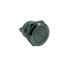 Botón switch de acero inoxidable 19 mm (momentaneo)