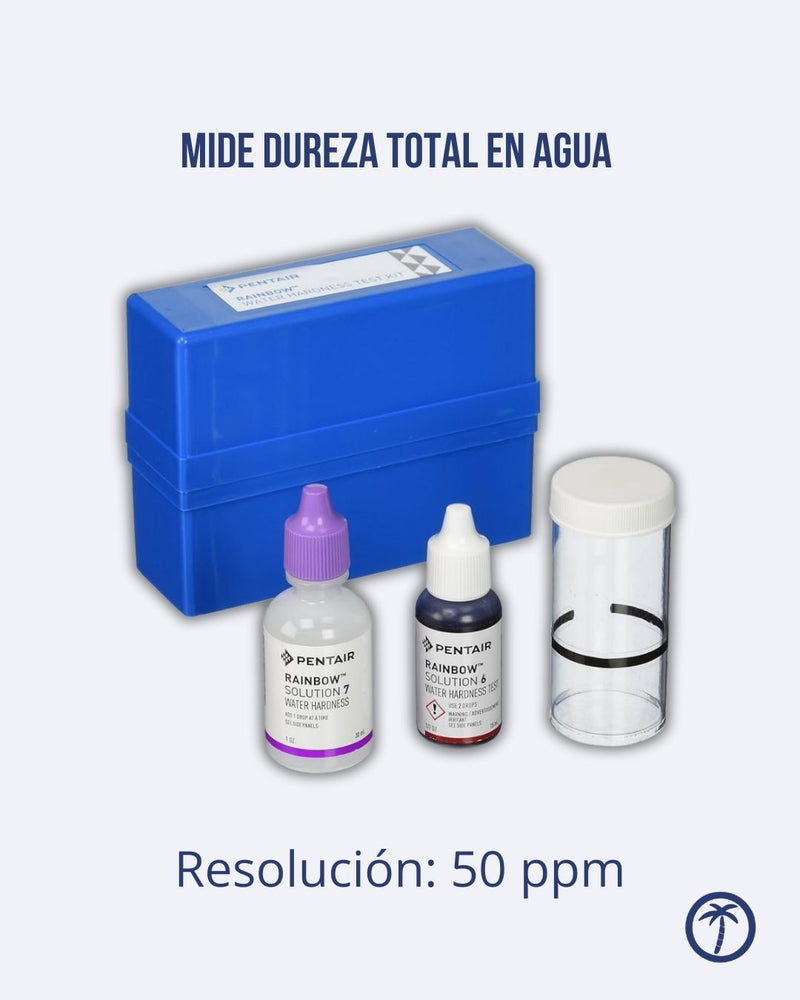Kit de titulación para medición de dureza del agua en purificadoras de autoservicio