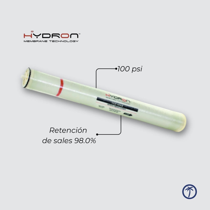 Membrana Osmosis Inversa Hydron HLE-4040 (100 psi)