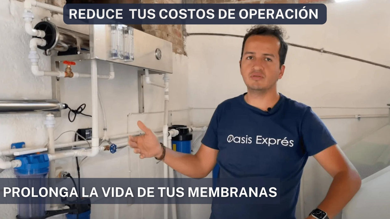 Curso de instalación y operación de Ósmosis Inversa (En vivo)